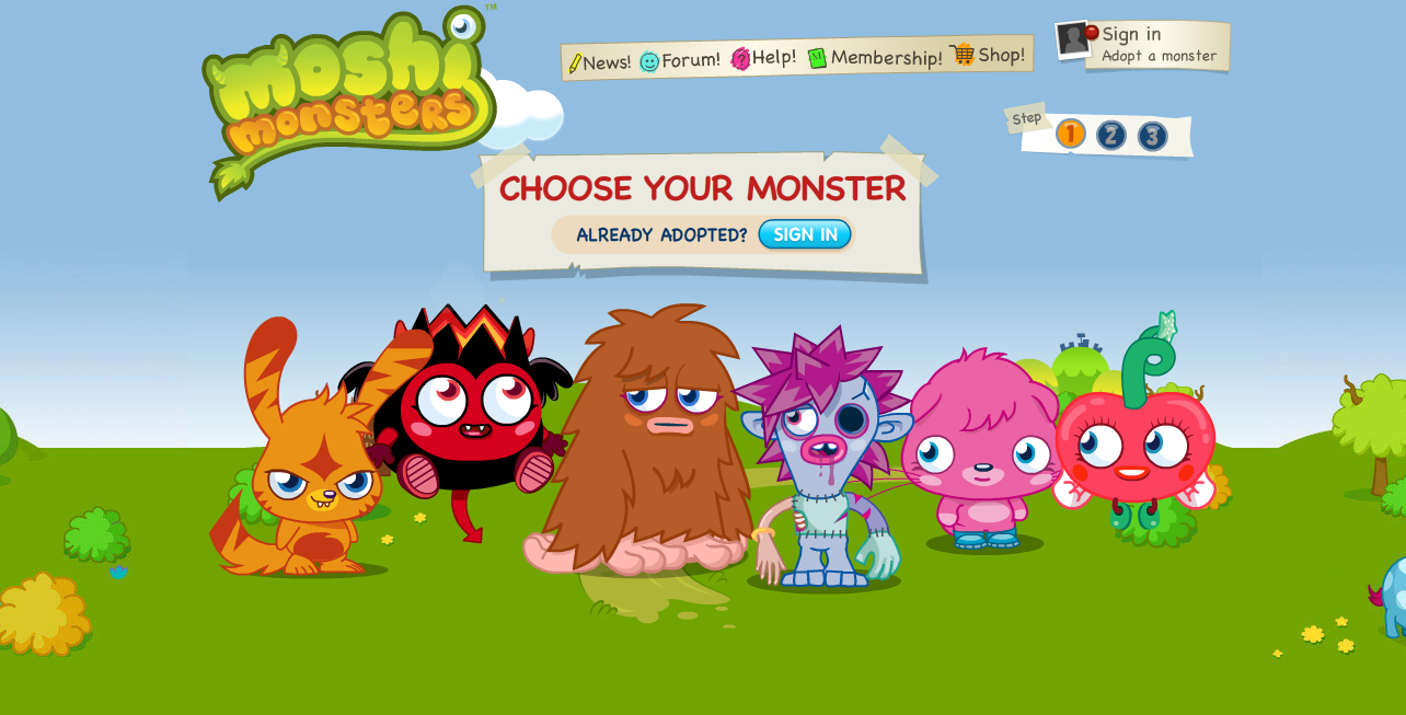 Moshi Monsters Tempat Adopsi Monster Lucu Tanpa Khawatir